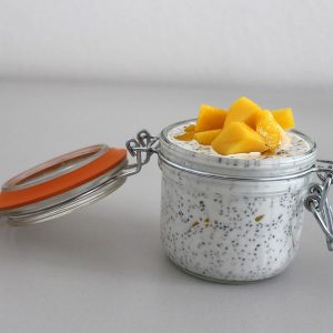 Chia seeds smoothie without yogurt
