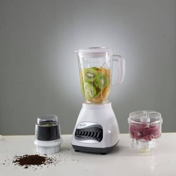 versatile blender with fruits ready for blending smoothie