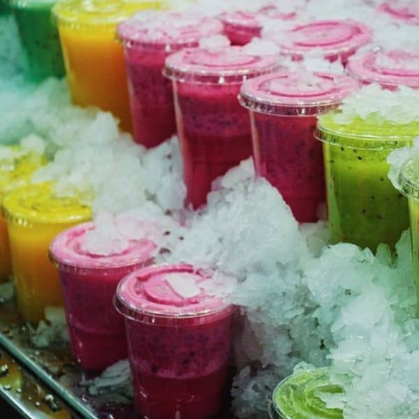 freezing smoothies