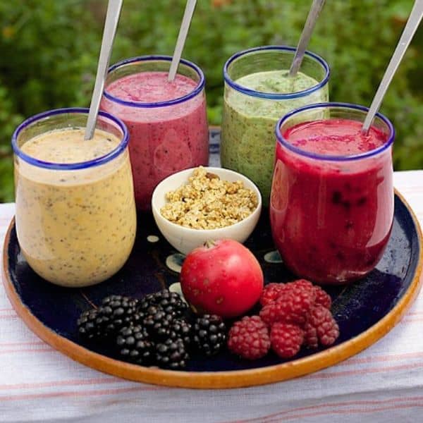 homemade smoothies