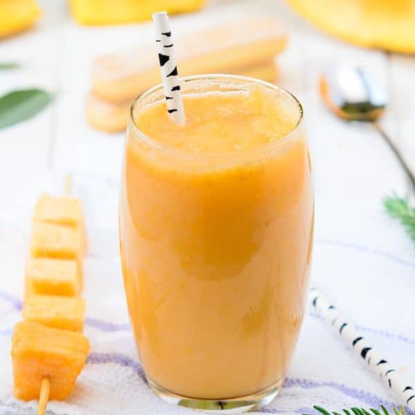 fruit smoothie with perfect consistency